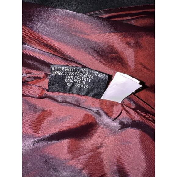 Pelle Studio Wilsons Leather Vintage Leather Blazer Jacket Size M - Picture 13 of 13